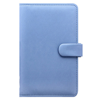 Filofax, Diář Saffiano, Osobní compact, pastelová modrá