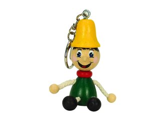 PINOCCHIO - dřevěná klíčenka