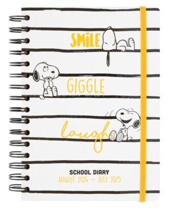 Plánovací diář A5 2025 Snoopy (14,8 x 21 cm)