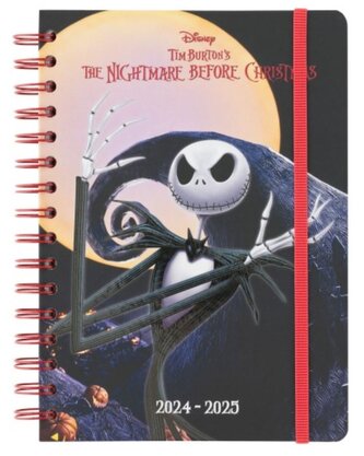 Plánovací týdenní diář A5 2024/2025 Nightmare Before Christmas|Ukradené Vánoce (14,8 x 21 cm)