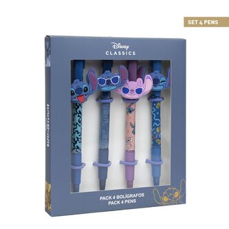 Zestaw długopisów 4 sztuki Stitch