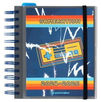 Denní plánovací školní diář 2024/2025 Gameration (14 x 16 cm)
