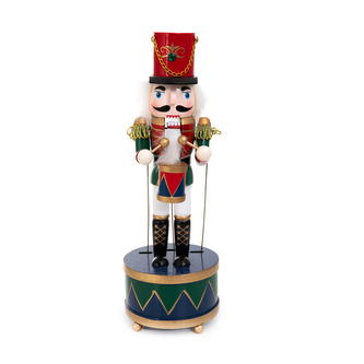 Vánoční figurka | NUTCRACKER | louskáček s bubínkem | 30 cm | 867793