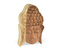 Dřevěná skládací krabička Buddha - dvoubarevná