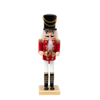 Vánoční figurka | NUTCRACKER | louskáček s činely | 30 cm | 836102