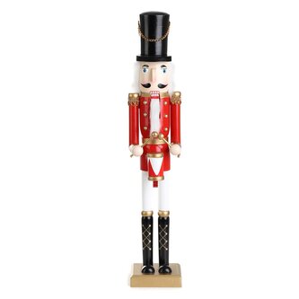 Vánoční figurka | NUTCRACKER | louskáček s bubnem | 50 cm | 836126