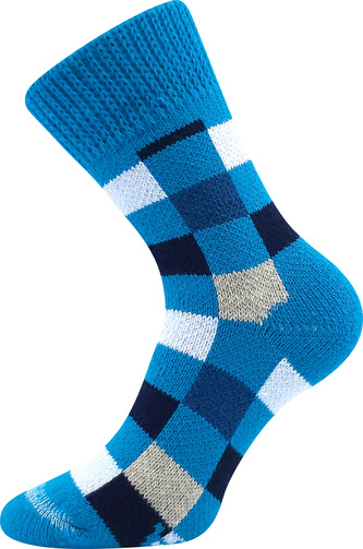 Boma® ponožky Spací - KOSTKY kostka 04 39-42 (26-28) 1 pár