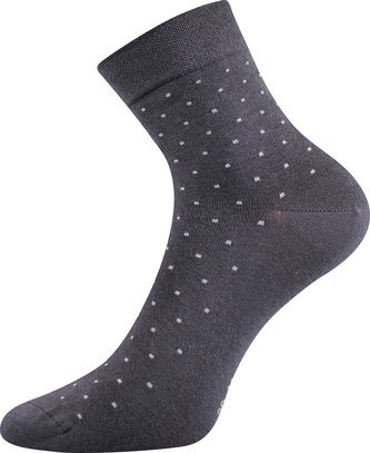 Lonka® ponožky Fiona tm.šedá 35-38 (23-25) 3 páry