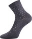Lonka® ponožky Fiona tm.šedá 35-38 (23-25) 3 páry