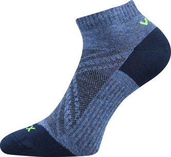 VoXX® ponožky Rex 15 jeans melé 35-38 (23-25) 3 páry