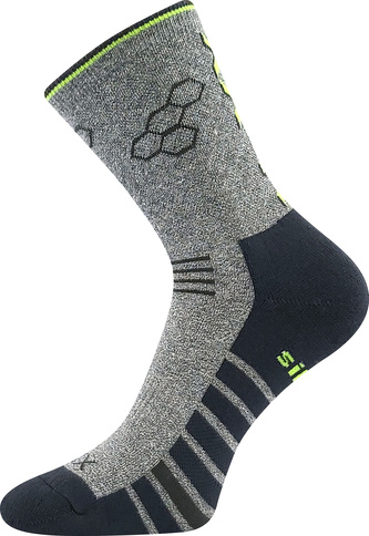 VoXX® ponožky Virgo sv.šedá melé 35-38 (23-25) 1 pár