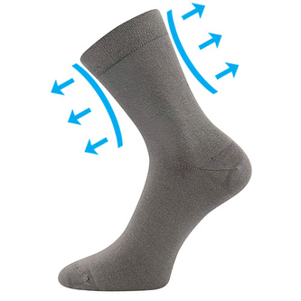Lonka® ponožky Drmedik šedá 39-42 (26-28) 3 páry
