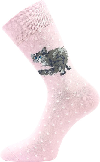 Lonka® ponožky Foxana kočka 39-42 (26-28) 3 páry