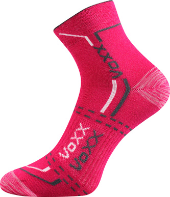 VoXX® ponožky Franz 03 magenta 35-38 (23-25) 3 páry