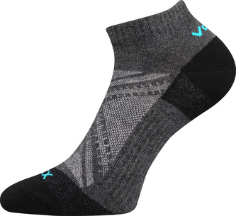 VoXX® ponožky Rex 15 tm.šedá melé 47-50 (32-34) 3 páry