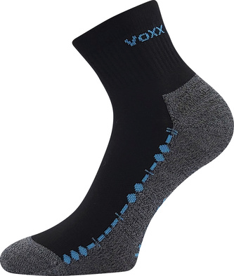 VoXX® ponožky Vector černá 39-42 (26-28) 3 páry