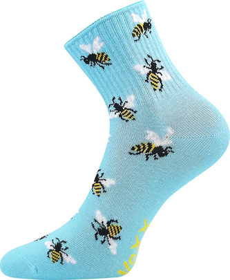 VoXX® ponožky Agapi včelky 39-42 (26-28) 3 páry