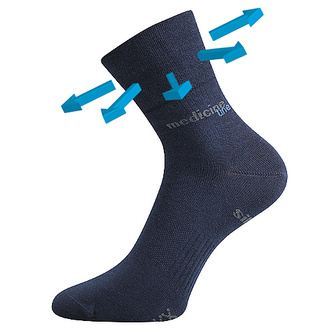VoXX® ponožky Mission Medicine tmavě modrá 47-50 (32-34) 1 pár