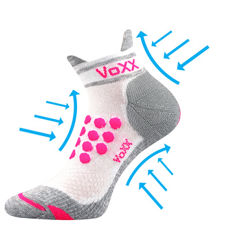 VoXX® ponožky Sprinter bílá 35-38 (23-25) 1 pár
