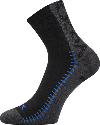VoXX® ponožky Revolt černá 39-42 (26-28) 3 páry