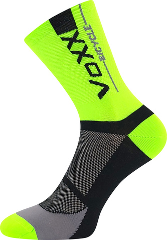 VoXX® ponožky Stelvio - CoolMax® neon zelená 43-46 (29-31) 1 pár