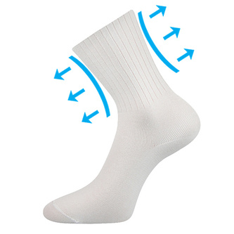 Boma® ponožky Diarten bílá 41-42 (27-28) 3 páry