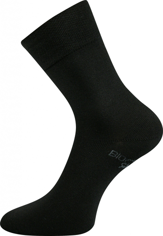 Lonka® ponožky Bioban BIO bavlna černá 35-38 (23-25) 3 páry