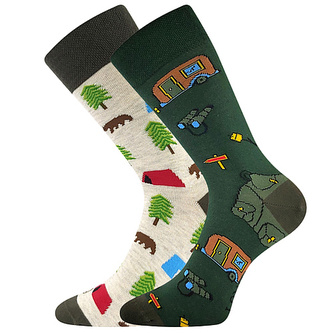 Lonka® ponožky Doble Sólo 19/camping 43-46 (29-31) 3 páry