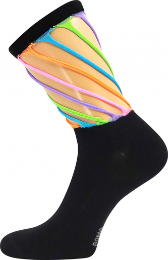 Boma® ponožky Desdemona černá 30-34 (20-22) 3 páry