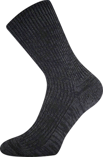 Boma® ponožky Říp černý melír 38-39 (25-26) 3 páry