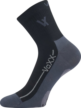 3PACK ponožky VoXX černé (Barefootan-black) XL
