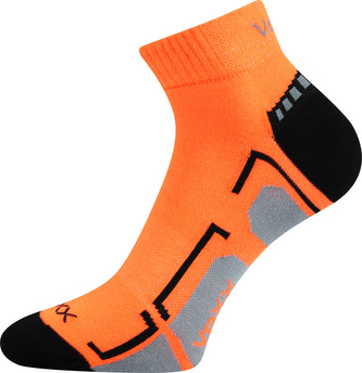 VoXX® ponožky Flashik neon oranžová 30-34 (20-22) 3 páry