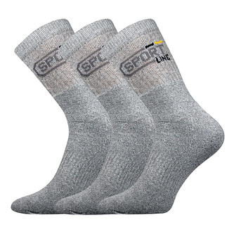 Boma® ponožky Spot 3pack sv.šedá 35-38 (23-25) 1 pack