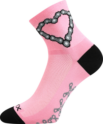 VoXX® ponožky Ralf X srdce 35-38 (23-25) 1 pár