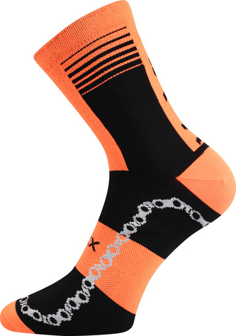 VoXX® ponožky Ralfi neon oranžová 35-38 (23-25) 1 pár