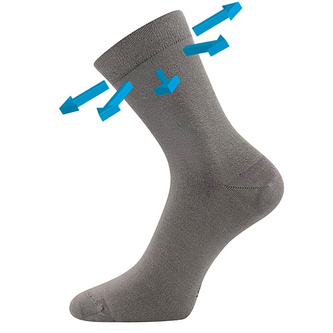 Lonka® ponožky Drbambik šedá 43-46 (29-31) 3 páry