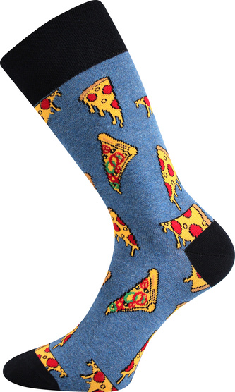 Lonka® ponožky Depate pizza 43-46 (29-31) 3 páry