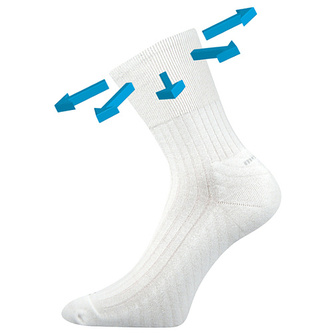 VoXX® ponožky Corsa Medicine bílá 35-38 (23-25) 1 pár