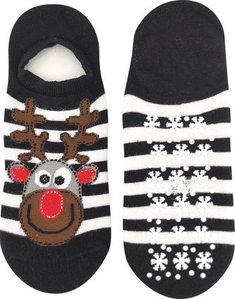 Lonka® ponožky Cupid ABS černá 39-42 (26-28) 3 páry