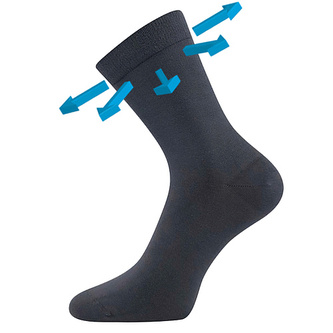 Lonka® ponožky Drbambik tm.šedá 39-42 (26-28) 3 páry