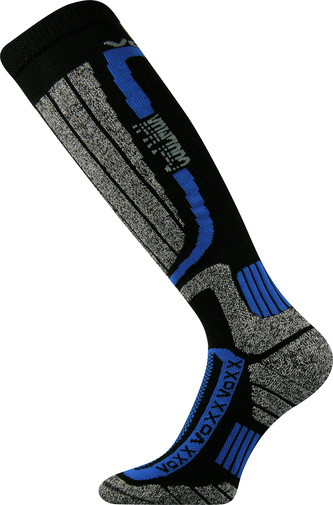 VoXX® podkolenky lyžařské Kerax - CoolMax® modrá 35-38 (23-25) 1 pár