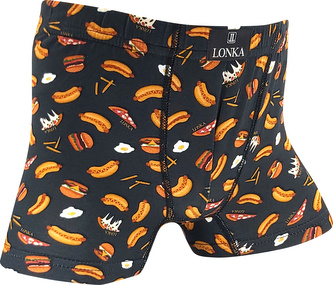 Lonka® boxerky Dingo fastfood II 146-152 1 ks