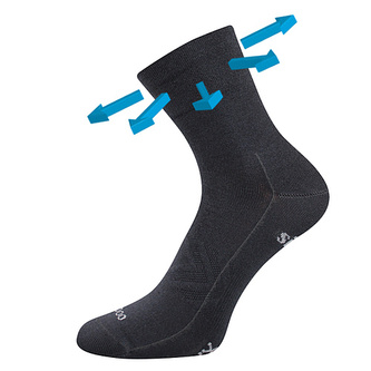 VoXX® ponožky Baeron tm.šedá 35-38 (23-25) 1 pár
