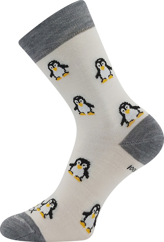 VoXX® ponožky Sněženka bílá 35-38 (23-25) 1 pár