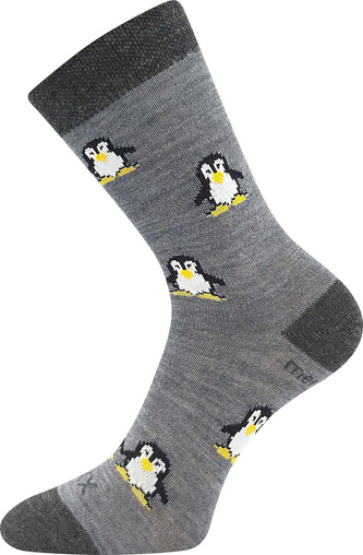 VoXX® ponožky Penguinik šedá 35-38 (23-25) 1 pár
