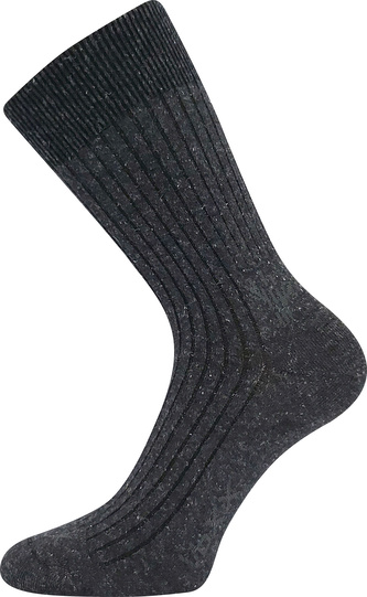 VoXX® ponožky Hempix antracit 39-42 (26-28) 3 páry