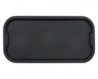 DuraHome Odkapávač na obuv 39x79 cm, MULTI, černý