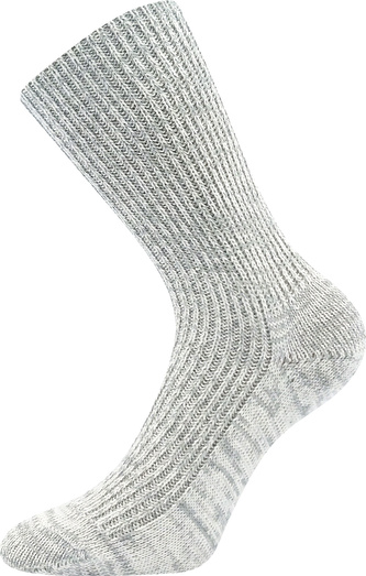 Boma® ponožky Říp šedý melír 38-39 (25-26) 3 páry