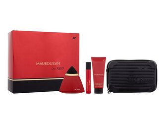 Mauboussin Mauboussin in Red parfémovaná voda 100 ml + parfémovaná voda 20 ml + tělové mléko 75 ml