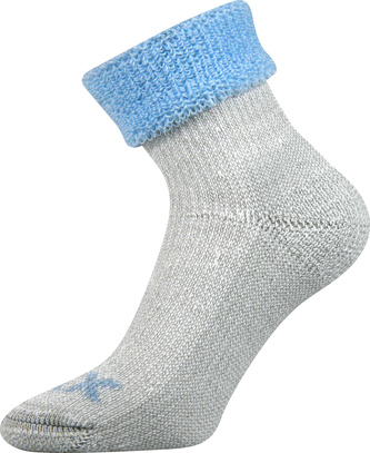 VoXX® ponožky Quanta světle modrá 39-42 (26-28) 1 pár